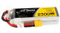 Preview: TAA23004S75X6 TATTU 2300mAh 14.8V 75C 4S1P Lipo Akku mit XT60